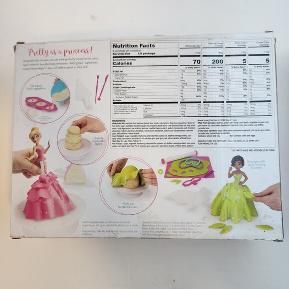 Disney Princess 2 doll cake kit.  complete - Picture 4 of 5
